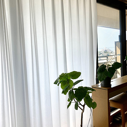 部屋が広く感じ開放感がすごくあります
