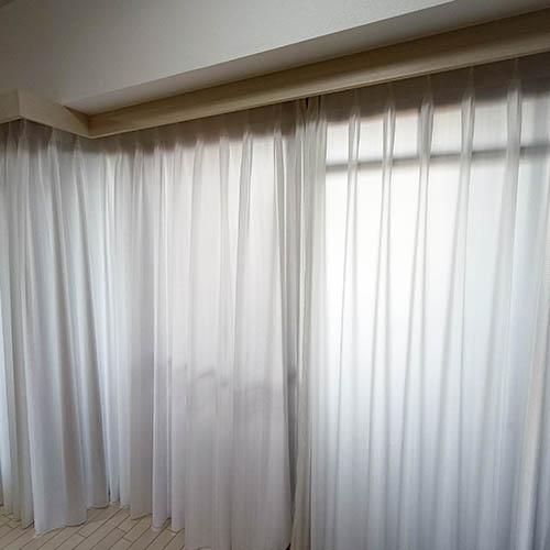 日中も明るさを感じることができ満足しています