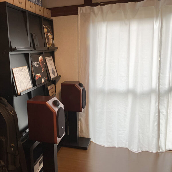 明るさも充分取れるのに、驚くほど外は見えません