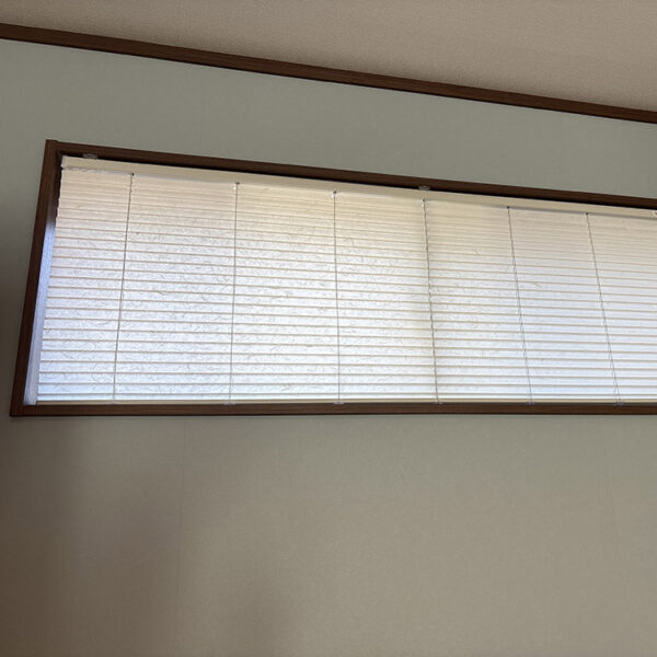 和室に合うし、眩しかった西日が柔らかく部屋を明るくしてくれた