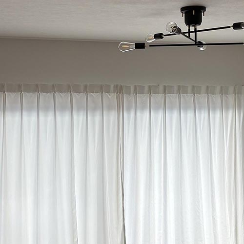 電気をつけずに十分な明るさを確保できています