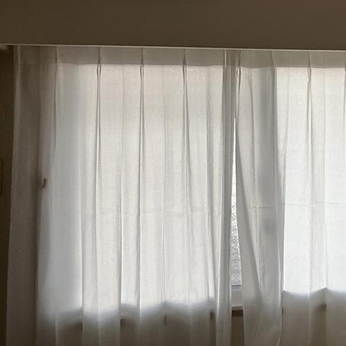 壁を見ていただけると違いが分かりやすいかと思います