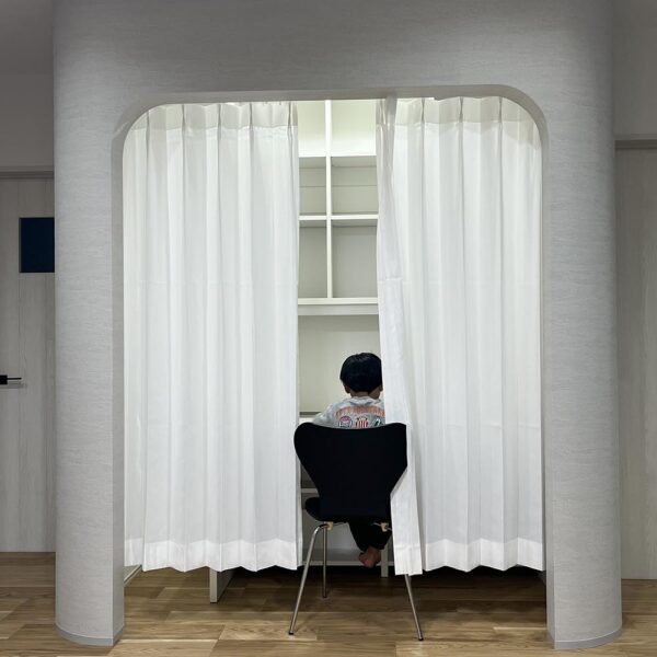 設計士さんも 本当に夜見えない！と感動していました！