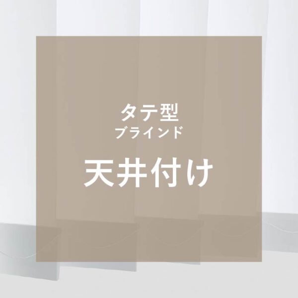 取付方法：タテ型（天井付け） 