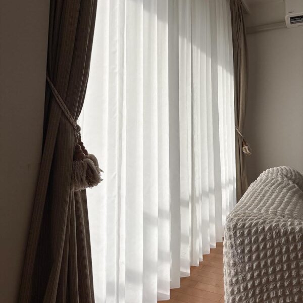 夜も外から全く見えずとてもよかったです