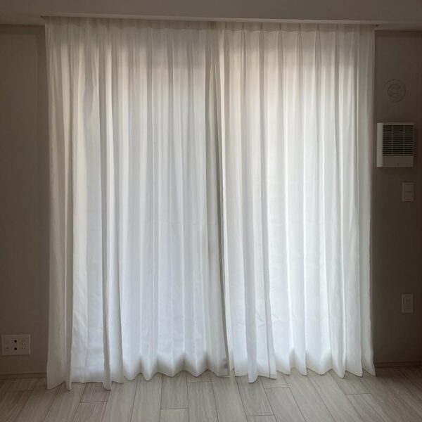 曇りですが、お部屋が明るく感じました
